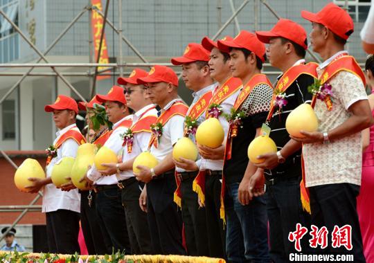 中國柚類第一縣再辦蜜柚節(jié)力拓海外市場（圖）