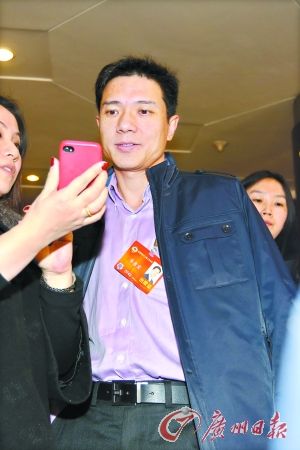 李彥宏。記者劉冉冉攝